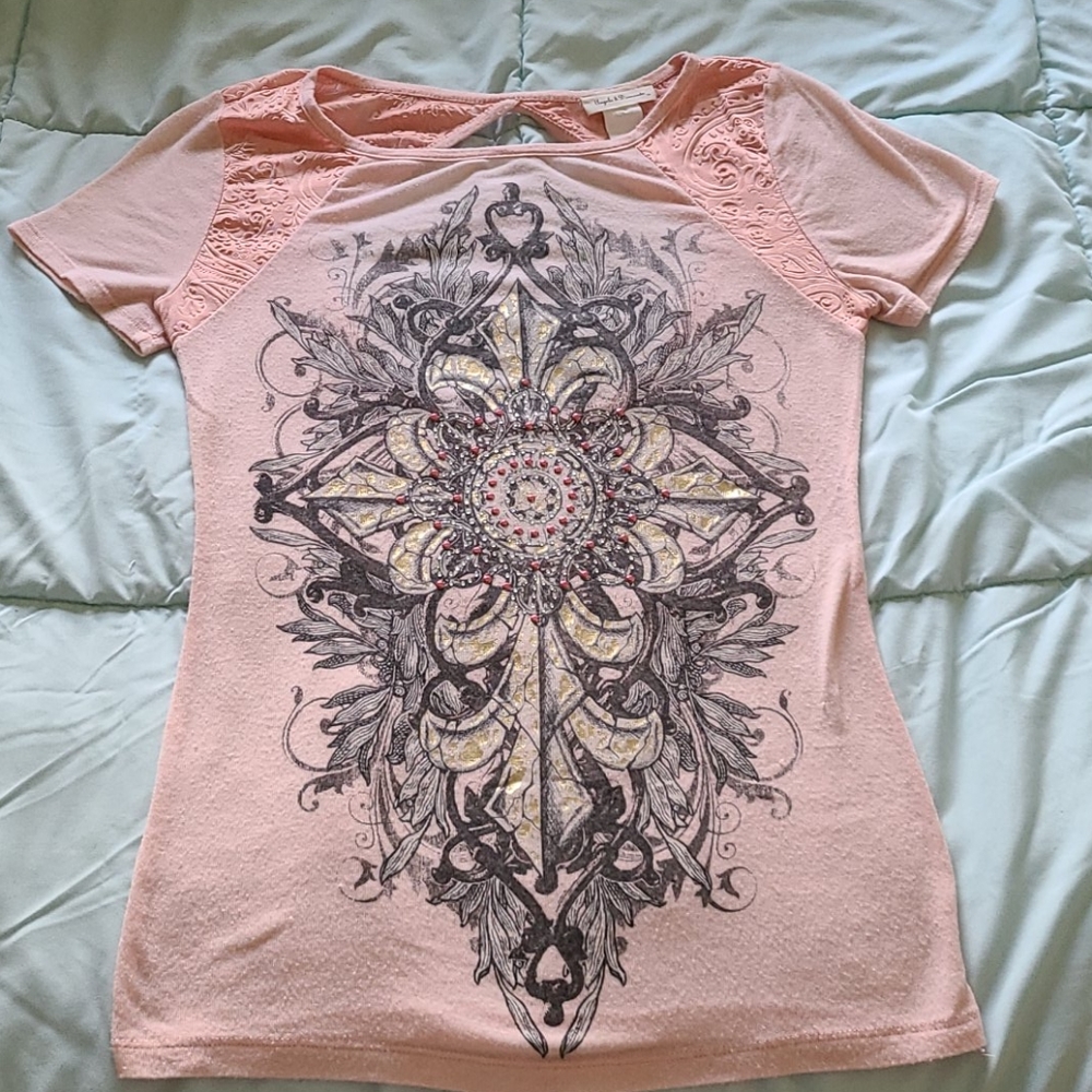 Buckle short sleeve shirt